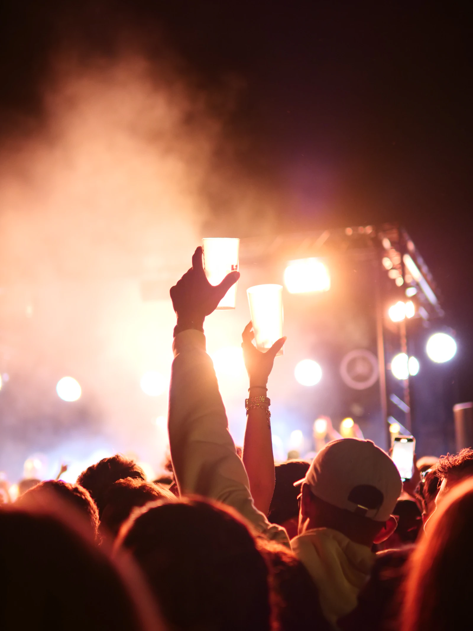 Content-Produktion an einem Event